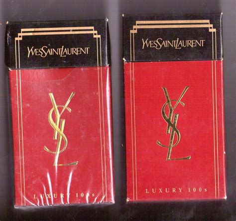 yves st laurent cigarettes